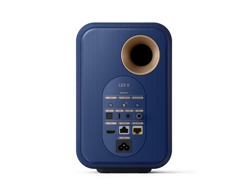 LSX II Kef cobalt blue